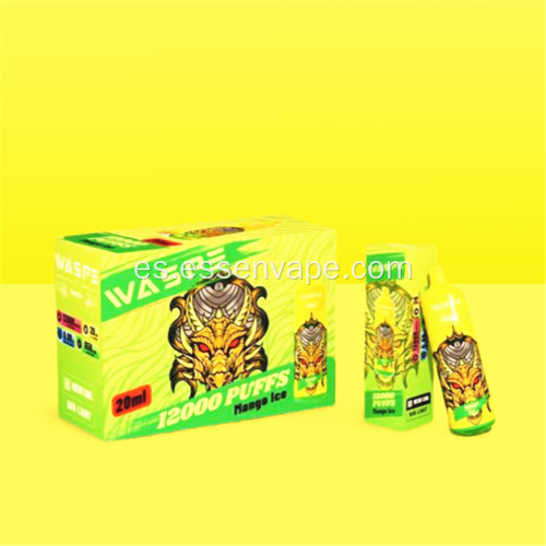 Venta caliente de alta calidad Waspe 12000puffs Vape Países Bajos